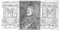 ANDREA GRITTI DOGE of VENICE from the portrait by Titian Vecelli