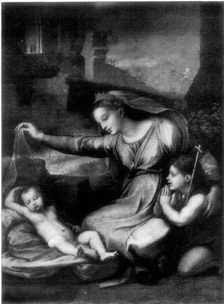THE MADONNA WITH THE DIADEM. RAPHAEL (ITALIAN: BORN 1483; DIED 1520).