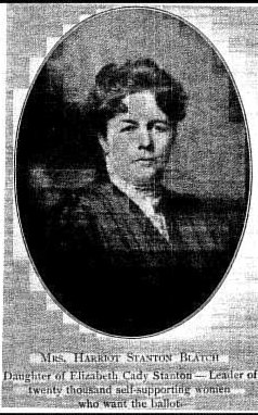 MRS. HARRIOT STANTON BLATCH