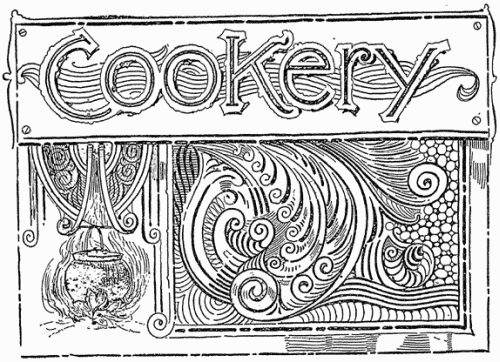 COOKERY