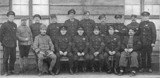 A Prison Post-card from Friedrichsfeld Bei Wesel. The Group Includes Soldiers from Canada, Newfoundland, England, Scotland, Wales, Ireland, Australia, New Zealand, South Africa, France, Belgium, Italy, Russia, Serbia, and Roumania.