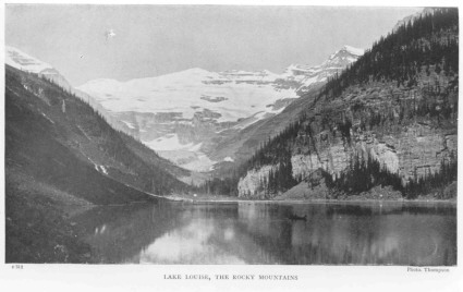 Lake Louise, the Rocky Mountains