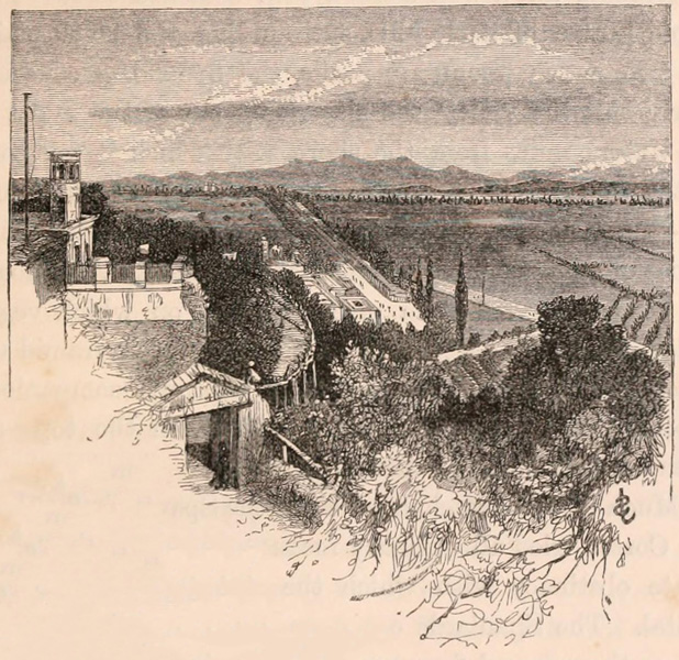 [Illustration: VIEW OF PART OF THE VALLEY OF MEXICO.]
