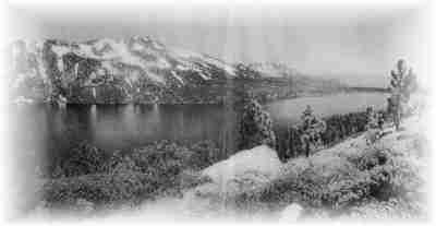 'Panorama from South End Fallen Leaf Lake