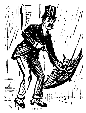 Man with Umbrella