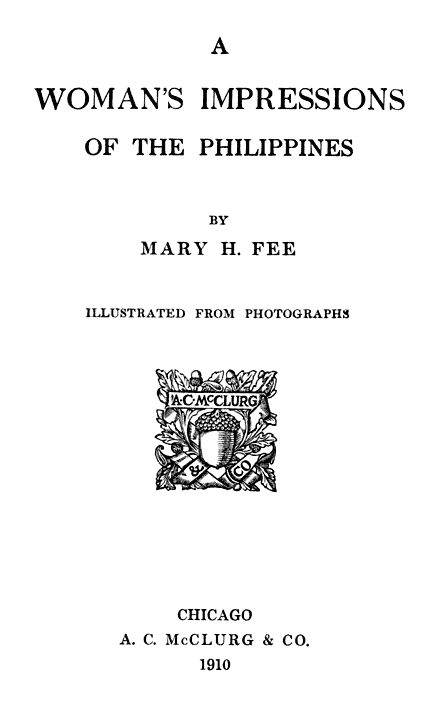 Original Title Page.