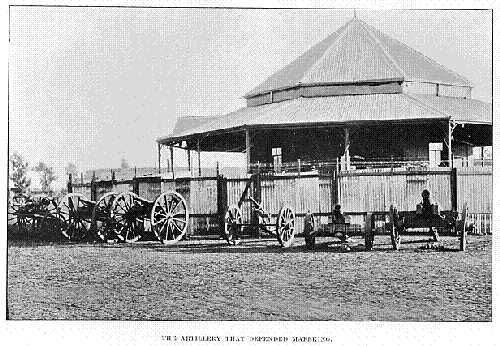 The artillery that defended Mafeking