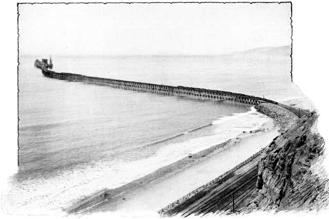 PIER AT SANTA MONICA.