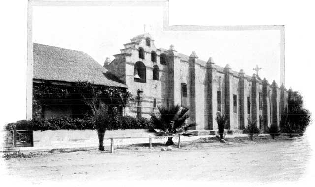 SAN GABRIEL MISSION CHURCH.