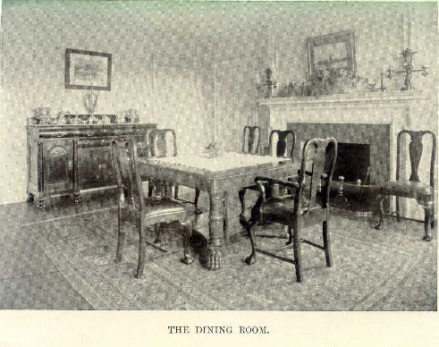 The dining room.