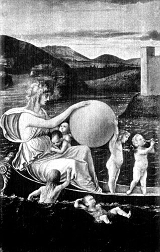 VENUS, RULER OF THE WORLD FROM THE PAINTING BY GIOVANNI BELLINI In the Accademia