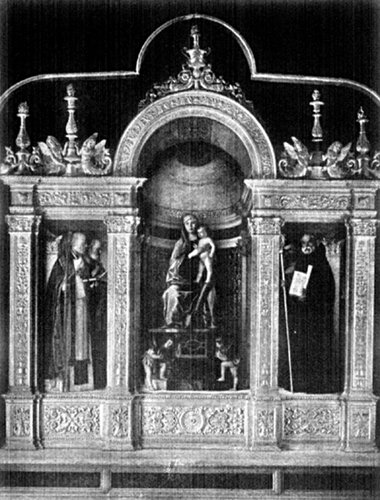 THE MADONNA TRIPTYCH BY GIOVANNI BELLINI In the Church of the Frari