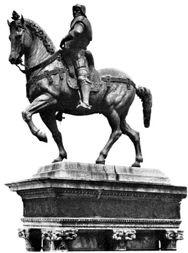 BARTOLOMMEO COLLEONI FROM THE STATUE BY ANDREA VERROCCHIO