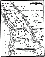 The Oregon Country and the Disputed Boundary