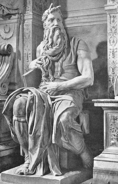 MOSES. Church of S. Pietro in Vincoli, Rome