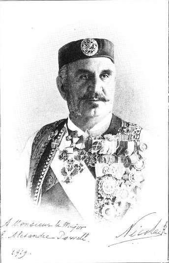 HIS MAJESTY NICHOLAS I. KING OF MONTENEGRO