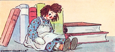 Raggedy Ann and Books