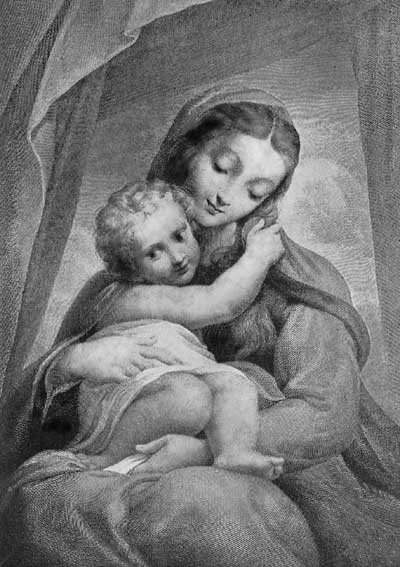 Correggio.—Madonna della Scala.