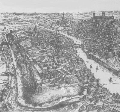 YORK IN THE XVth CENTURY FROM A DRAWING BY E. RIDSDALE TATE - part 1