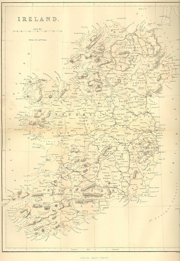 Map of Ireland