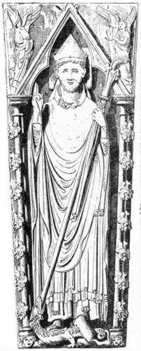 Effigy of Archbishop de Grey.