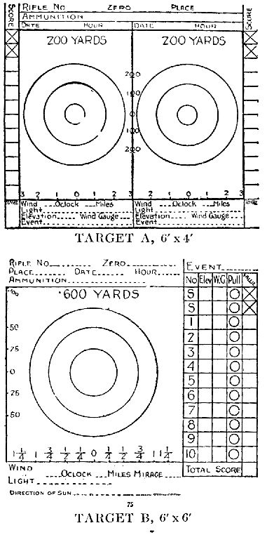 TARGET A, 6' x 4'