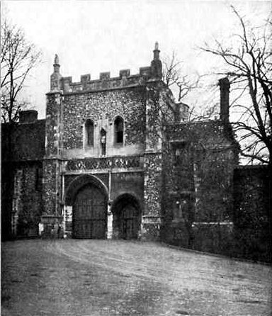 The Gate-House of the Bishop's Palace.