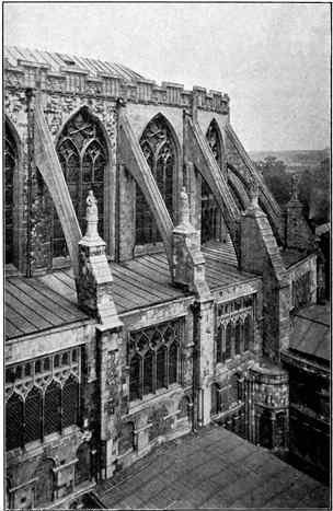 The Clerestory and Triforium of Choir (South Side).