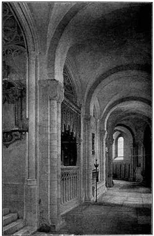 The South Aisle of Presbytery, looking East.