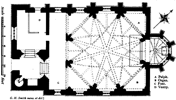 PLAN OF ST. BARTHOLOMEW-THE-LESS