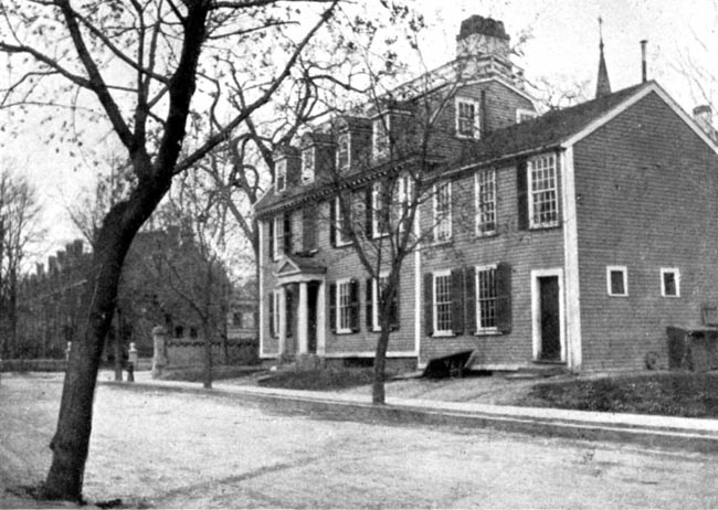 HOUSE WHERE DOCTOR CHURCH WAS CONFINED, CAMBRIDGE, MASS.