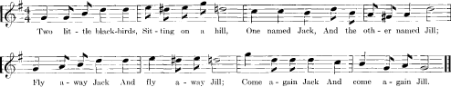 musical notation with lyrics below