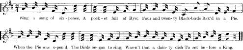 musical notation with lyrics below