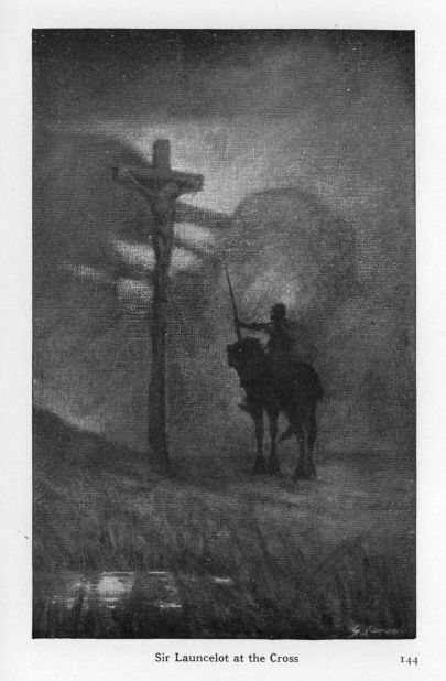 Sir Launcelot at the Cross