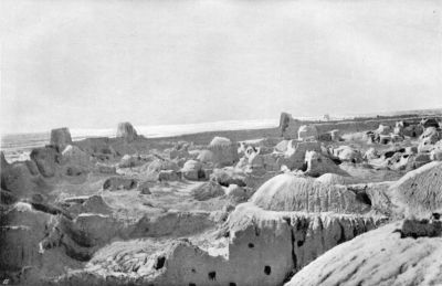 View of Sher-i-Rustam from Rustam's House. (South-east section of City.)