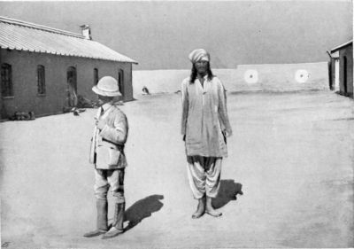 A Giant Beluch Recruit. (Chaman.)