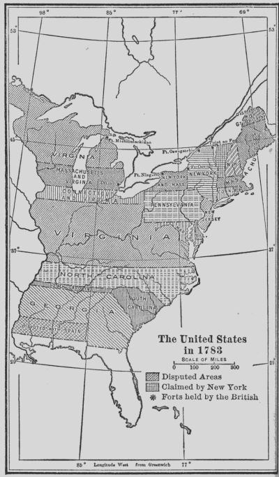 The United States in 1783