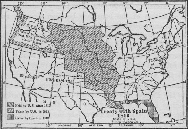 Treaty with Spain 1819