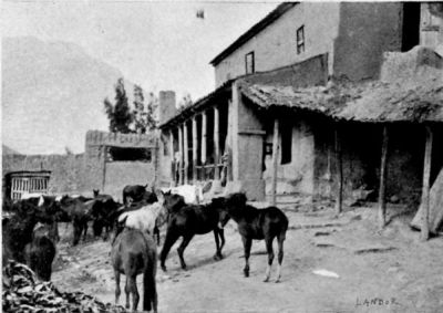 A Farmhouse on the Andes.