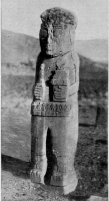 An Inca Statue, Bolivia.