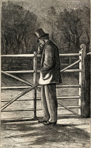 Lucius Mason, as he leaned on the Gate       that was no longer his own.