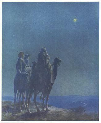 The Three Wise Men  Painted by W. L. Taylor