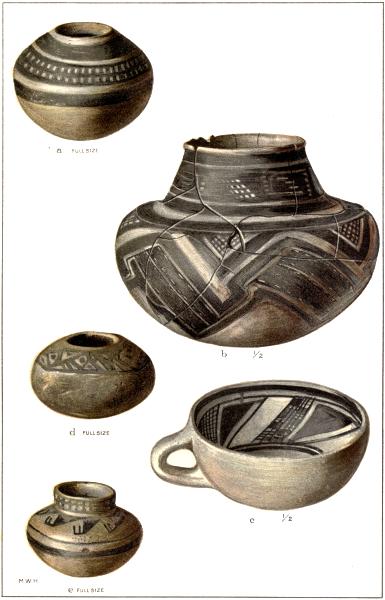 PL. CXIII— POTTERY FROM INTRAMURAL BURIAL AT AWATOBI