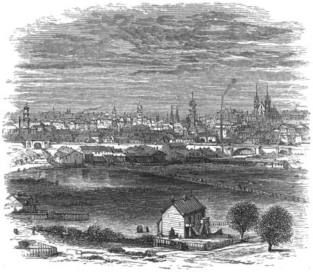 (View of Melbourne, Victoria)