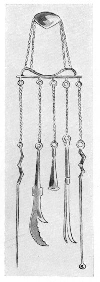 FIG. 67.—ANOTHER CHATELAINE SET.