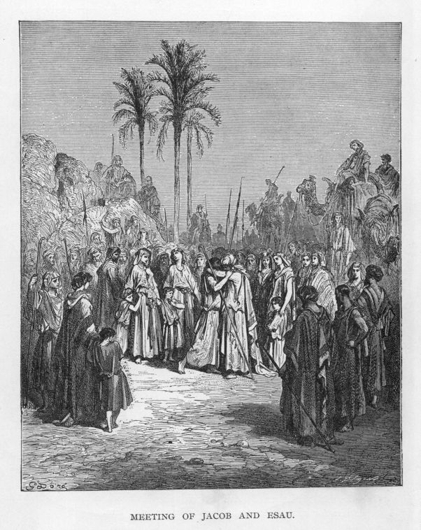 Meeting of Jacob and Esau