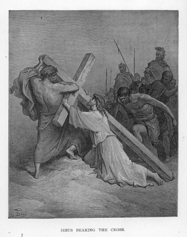 Jesus bearing the Cross