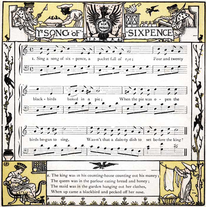 Ye Song of Sixpence music