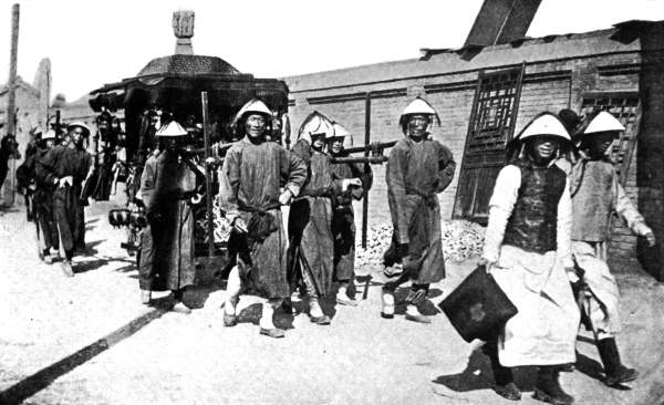 Chinese funeral procession