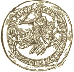 The black Prince's seal.